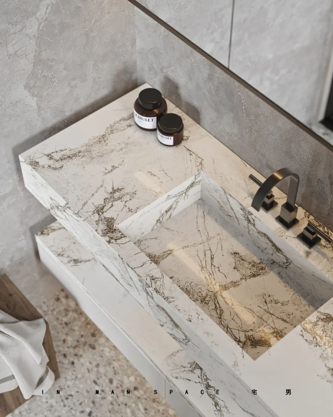 宅男空间设计 | 四川内江锦巷府,打造温馨生活空间-34