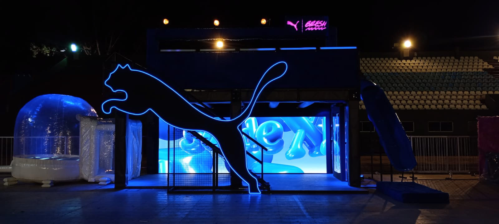 Puma 品牌广告展位设计丨阿根廷布宜诺斯艾利斯丨The Action Design Company（TADC）-13