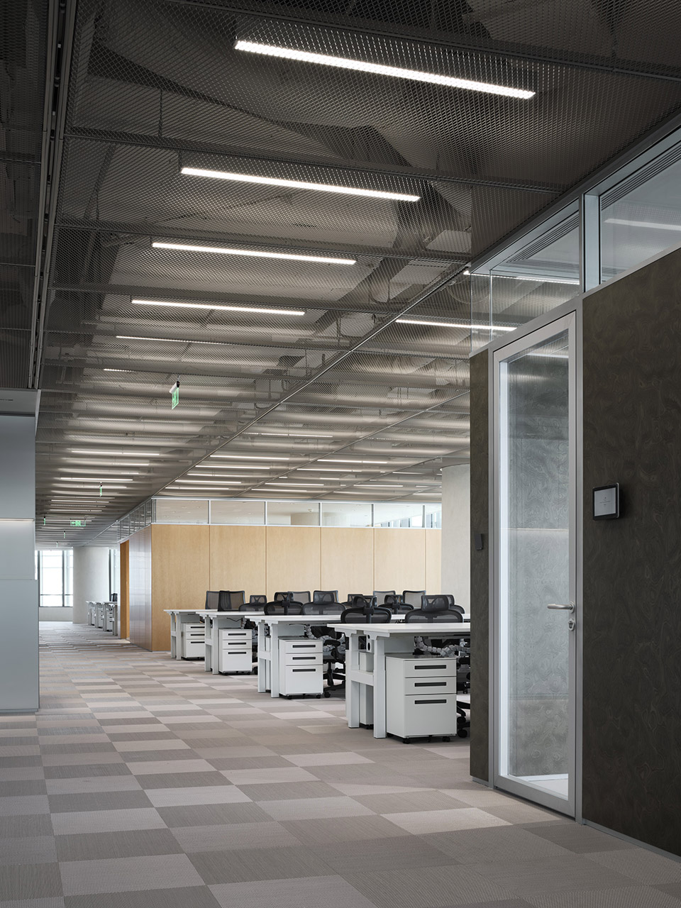 梯度与适度·陆家嘴某资产管理公司室内设计丨中国上海丨HCCH合尘建筑-61