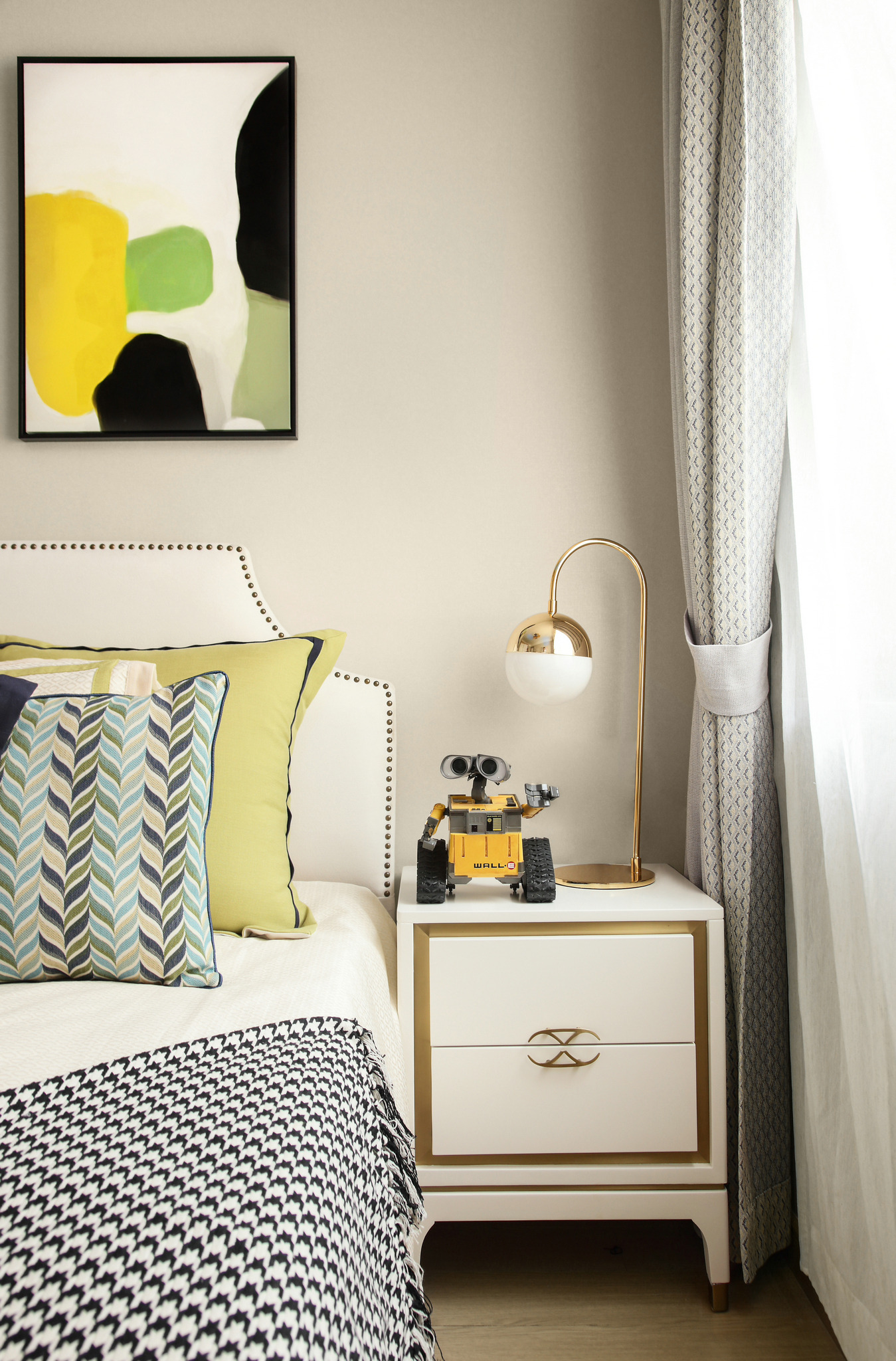 梵池设计 | 轻奢主义镇江市 120 平米三居室软装案例-37