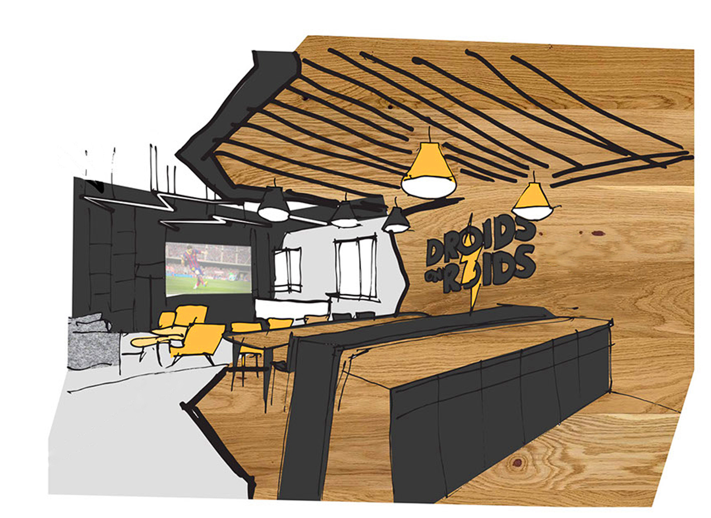 智能导航办公室设计 | 状态栏与可视化图标的新颖运用-1