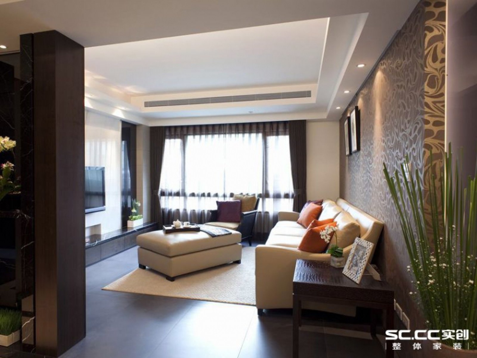 118㎡现代简约外滩公馆设计-4