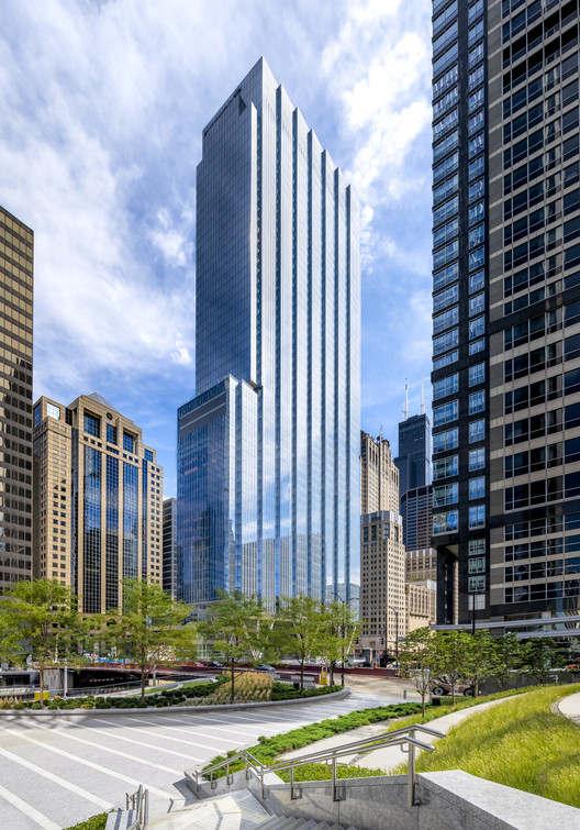 芝加哥 110 North Wacker Drive 办公大楼丨美国芝加哥丨Goettsch Partners-16