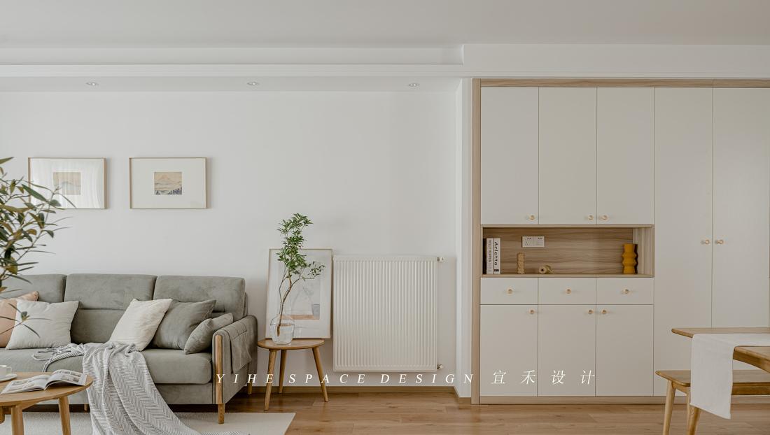 芜湖宜禾设计丨平层丨『 蜜 · 糖 』130㎡温暖日系原木-10