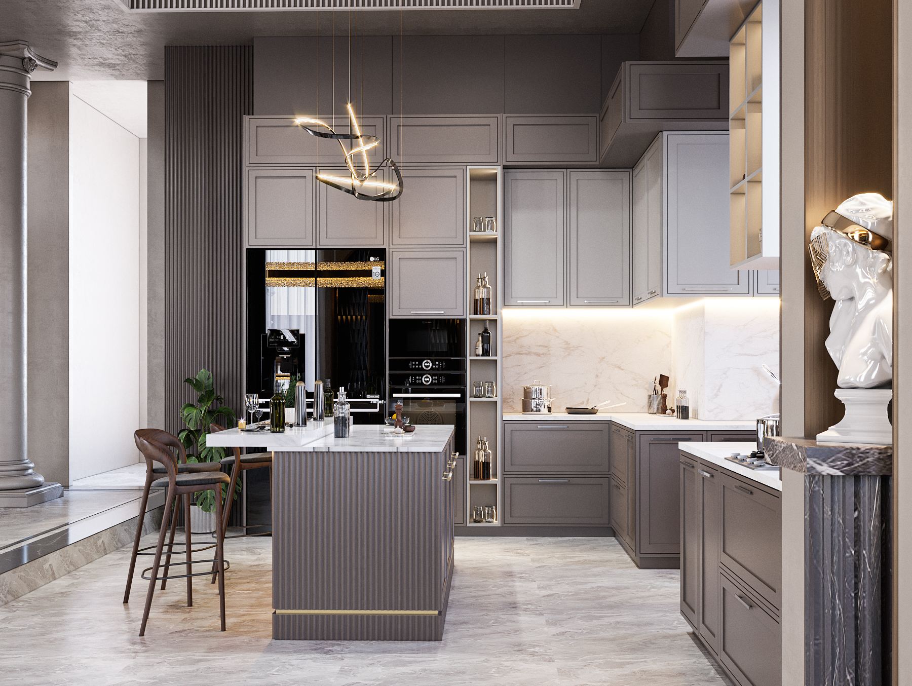 classic living room interior design-7