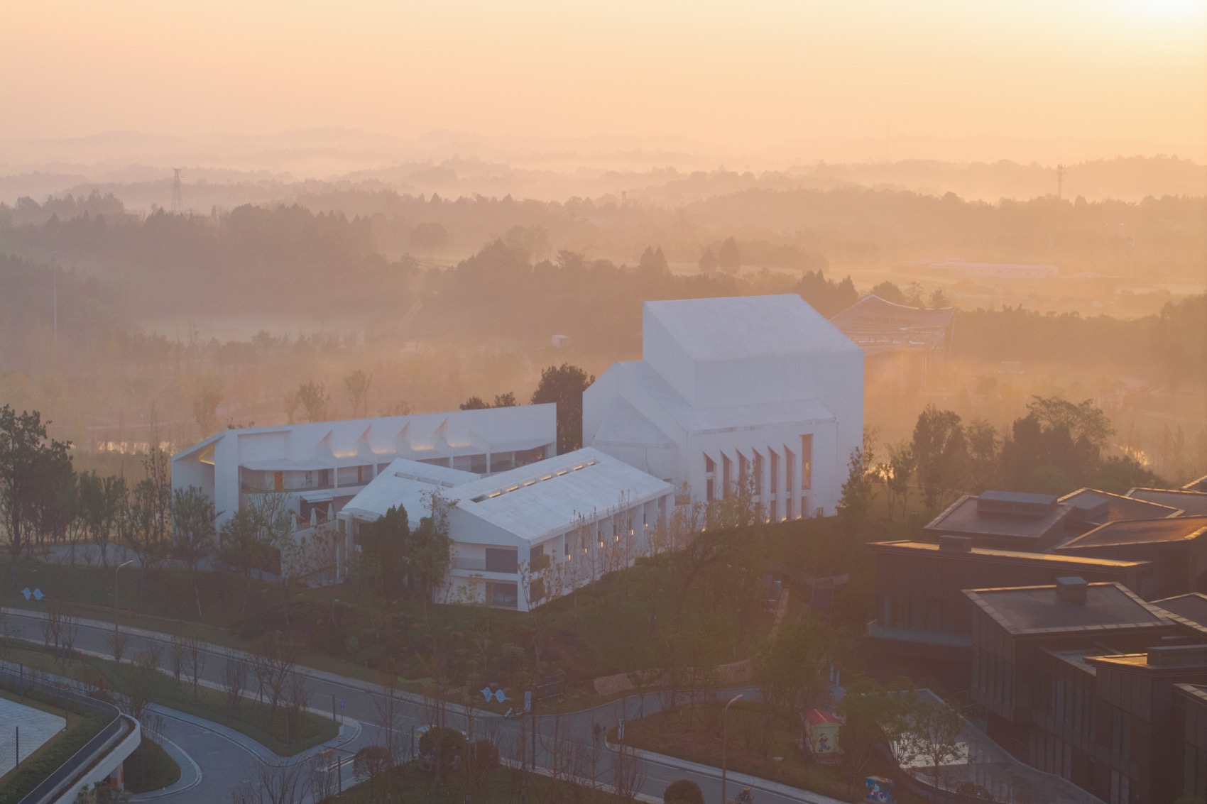 凯州新城中央音乐公园婚礼堂及酒店丨中国德阳丨STUDIO QI建筑事务所-28