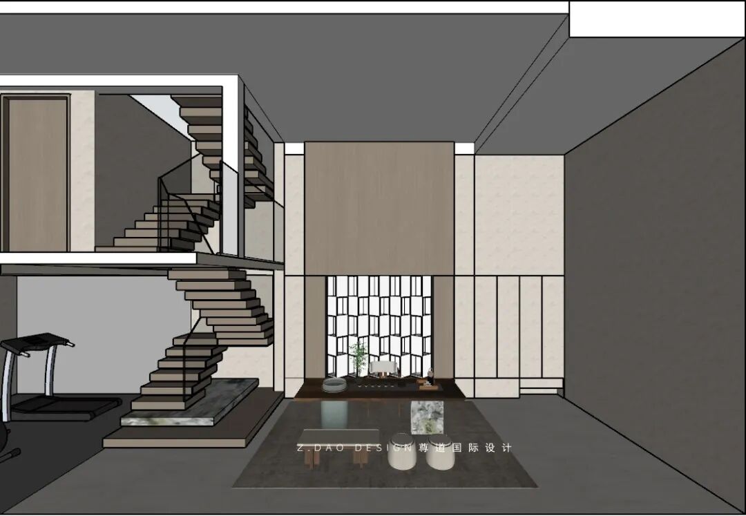 龙湖丽丰·西宸原著400㎡静奢风别墅（《喜 棠》）丨尊道国际设计-32
