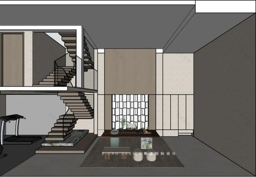 龙湖丽丰·西宸原著400㎡静奢风别墅(《喜 棠》)丨尊道国际设计-32