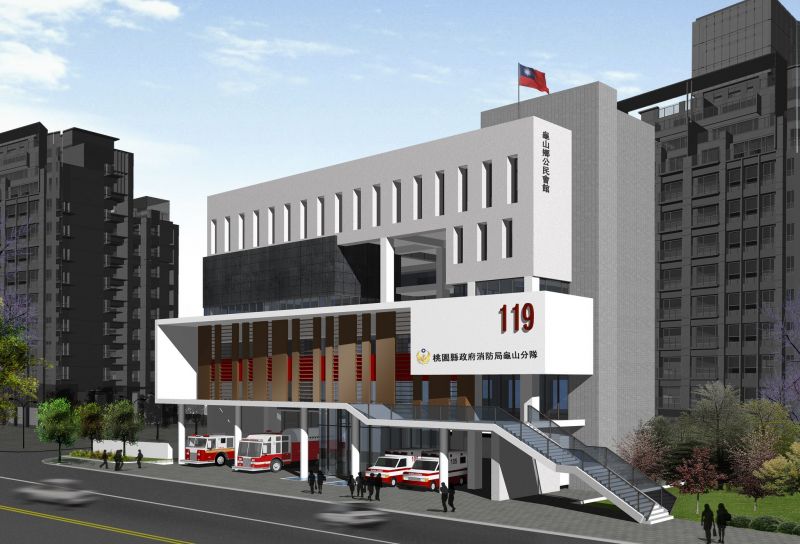 龜山消防分隊Gueishan Fire Station丨許智凱建築師事務所,宇禾設計-46