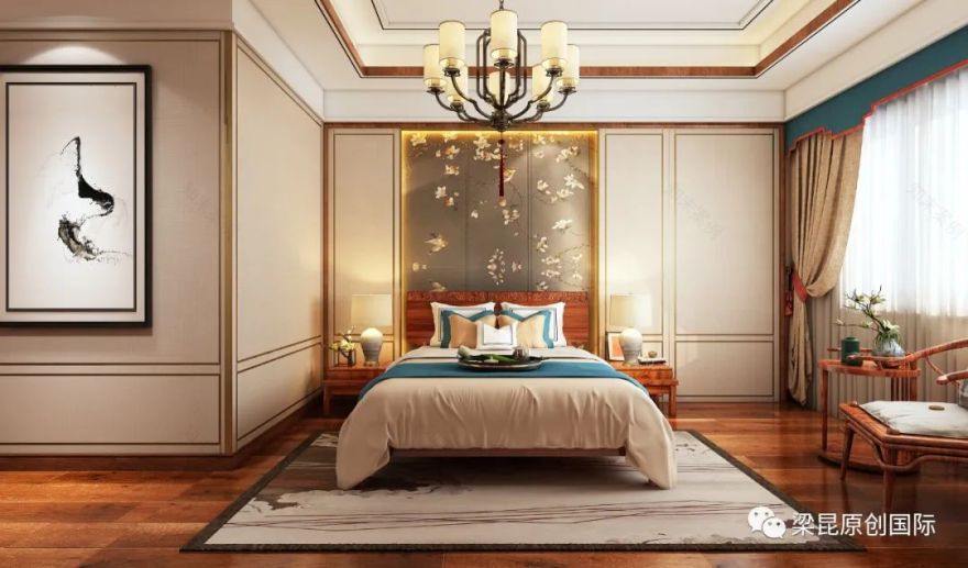 国宾壹号别墅 | 传统与时尚融合的中式设计-38