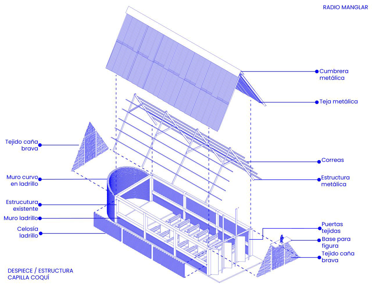 Coquí 教堂设计丨Estudio uno+dos-10