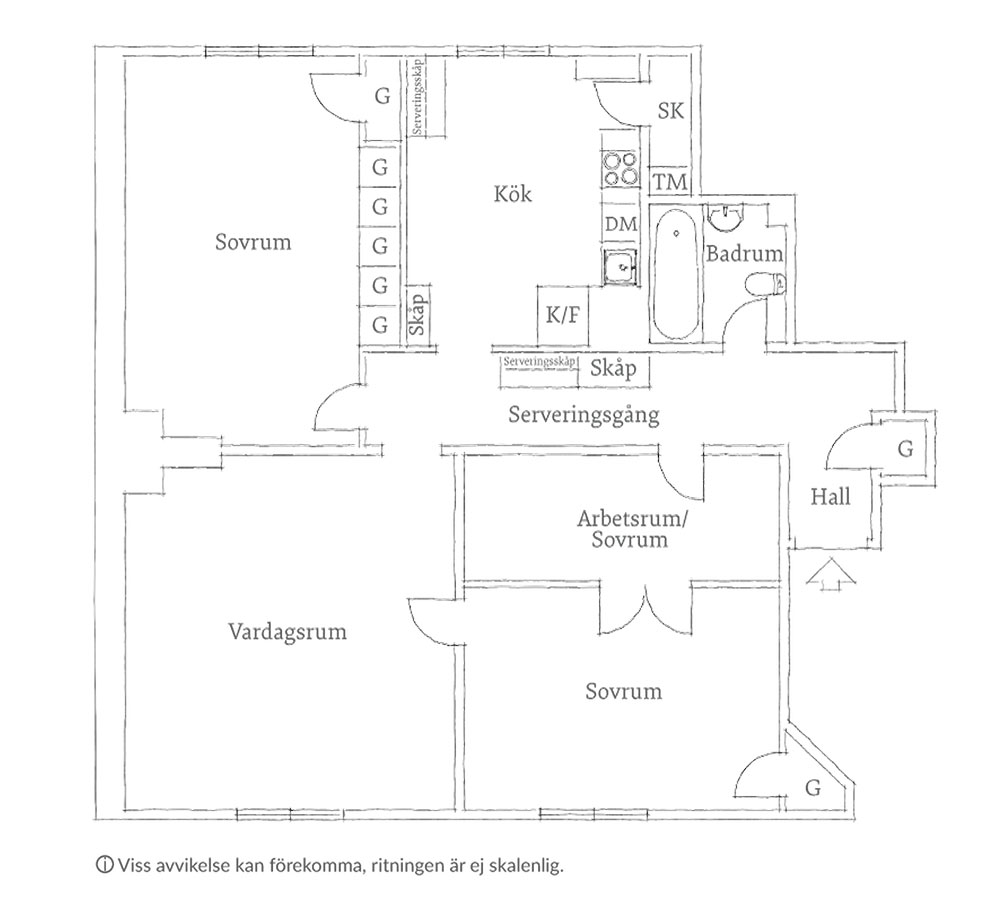 瑞典郊区温馨乡村风格公寓-31