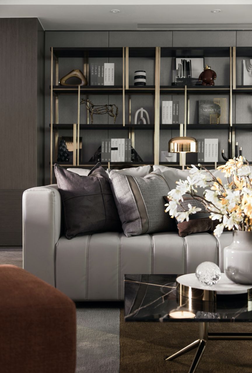 金地·悦城大境样板间 | 现代风格，艺术与生活的完美结合-18