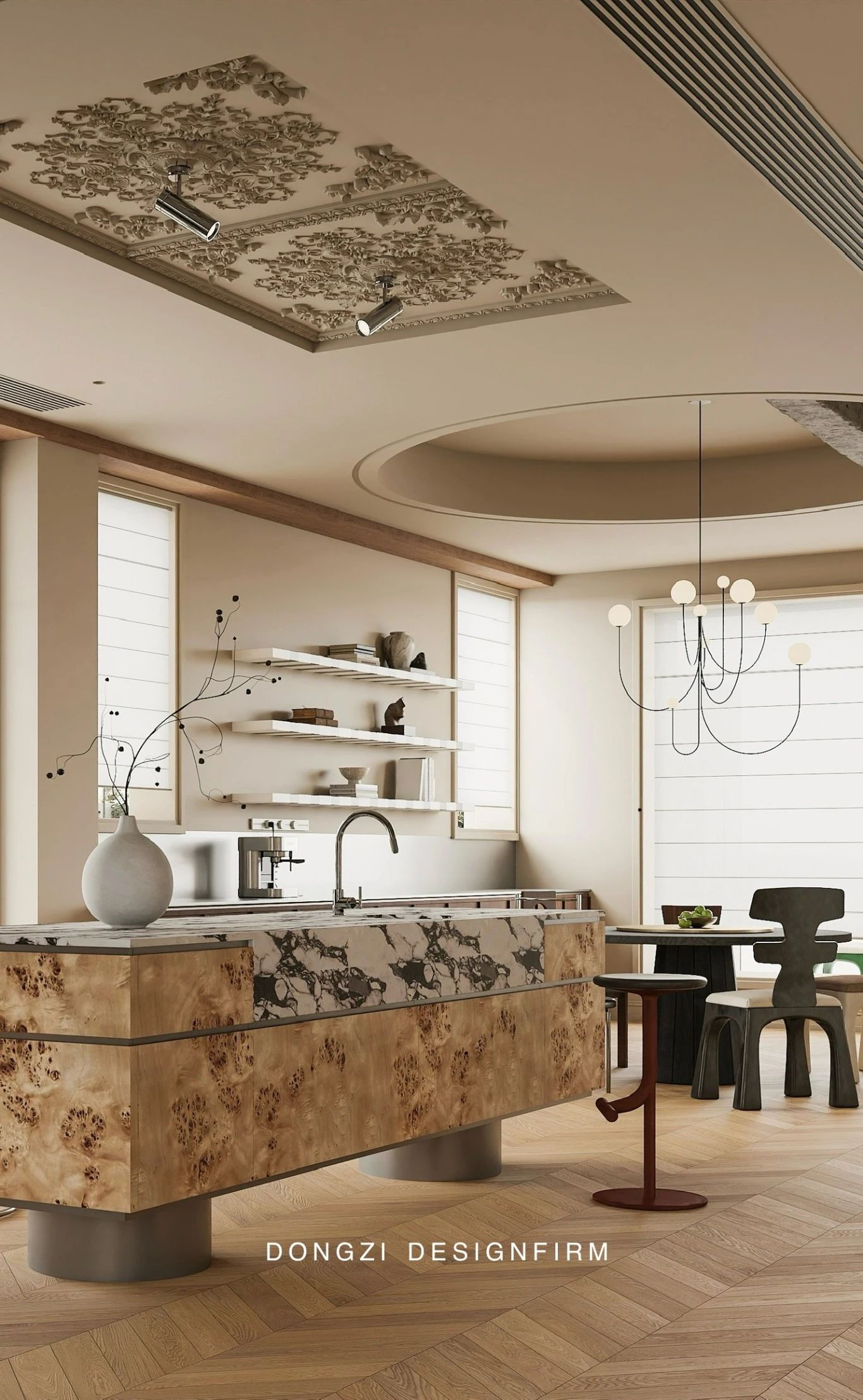 450㎡玫瑰苑别墅丨中国亳州丨东子设计-11