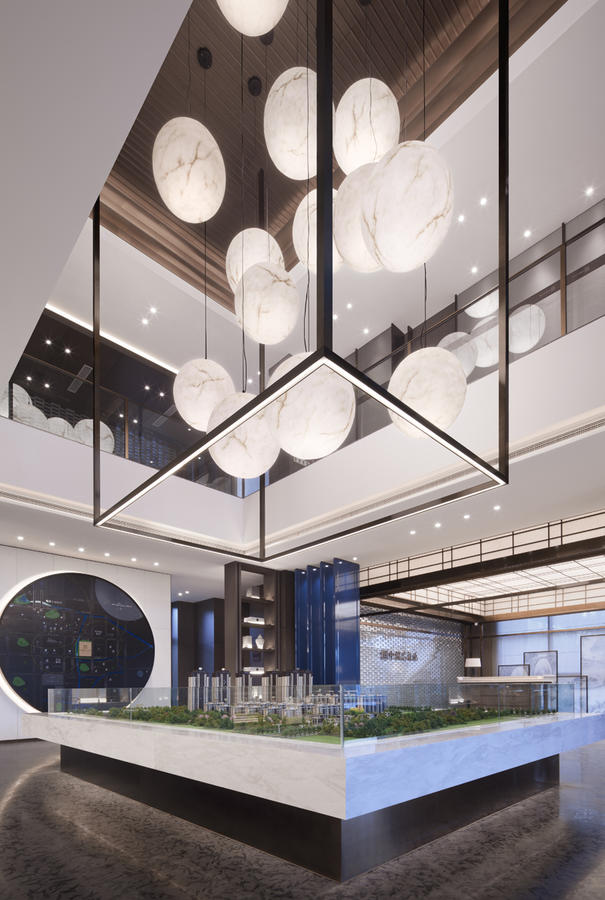 嘉兴中洲花溪地售楼处设计-35