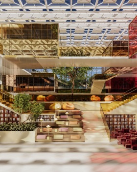 Autora Atrium: Art Gallery Entrance