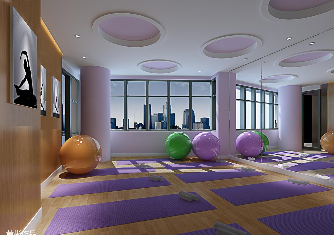 金桥大厦瑜伽馆 | 空间改造焕新颜-1