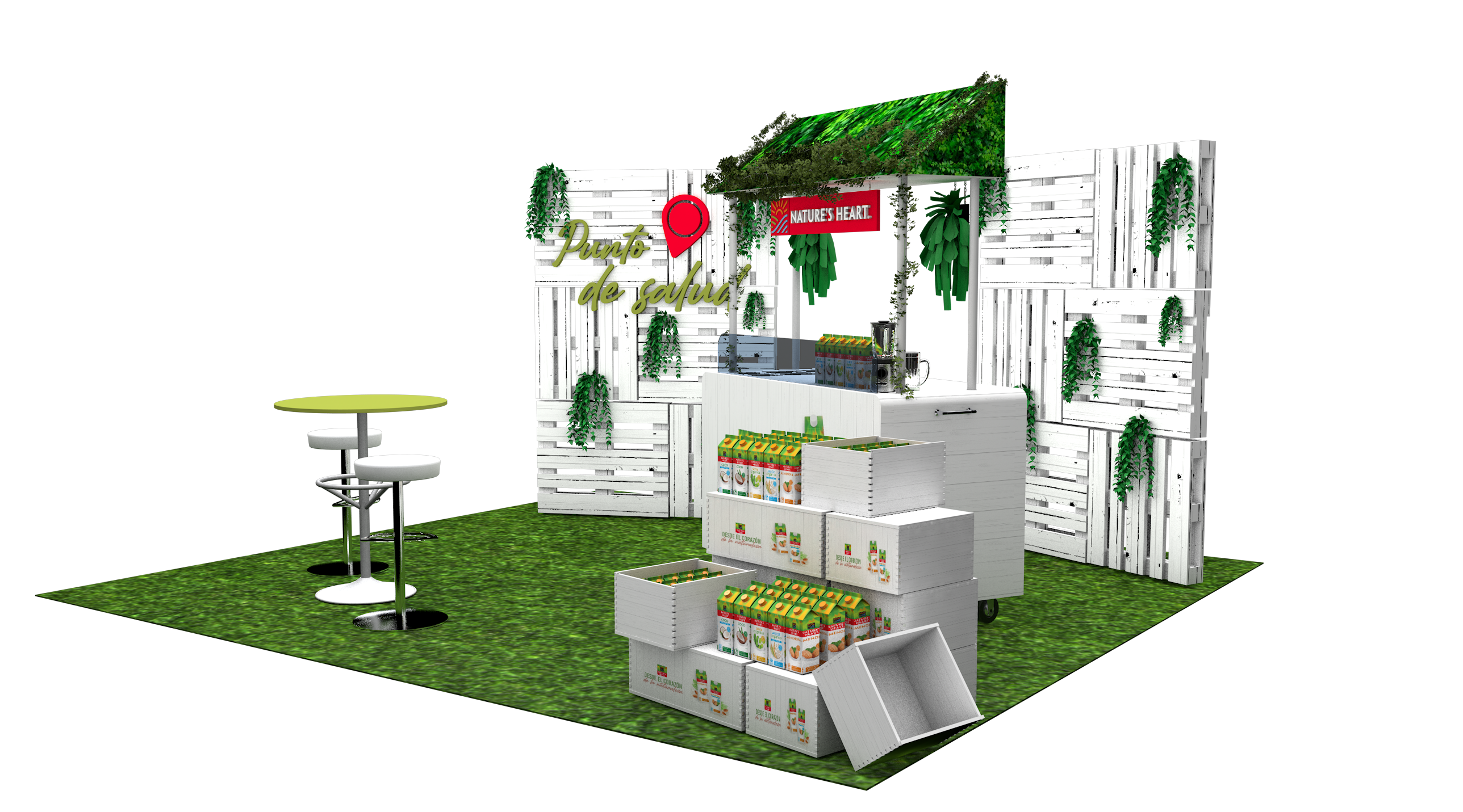 Nature's Heart - Stand para degustación-4