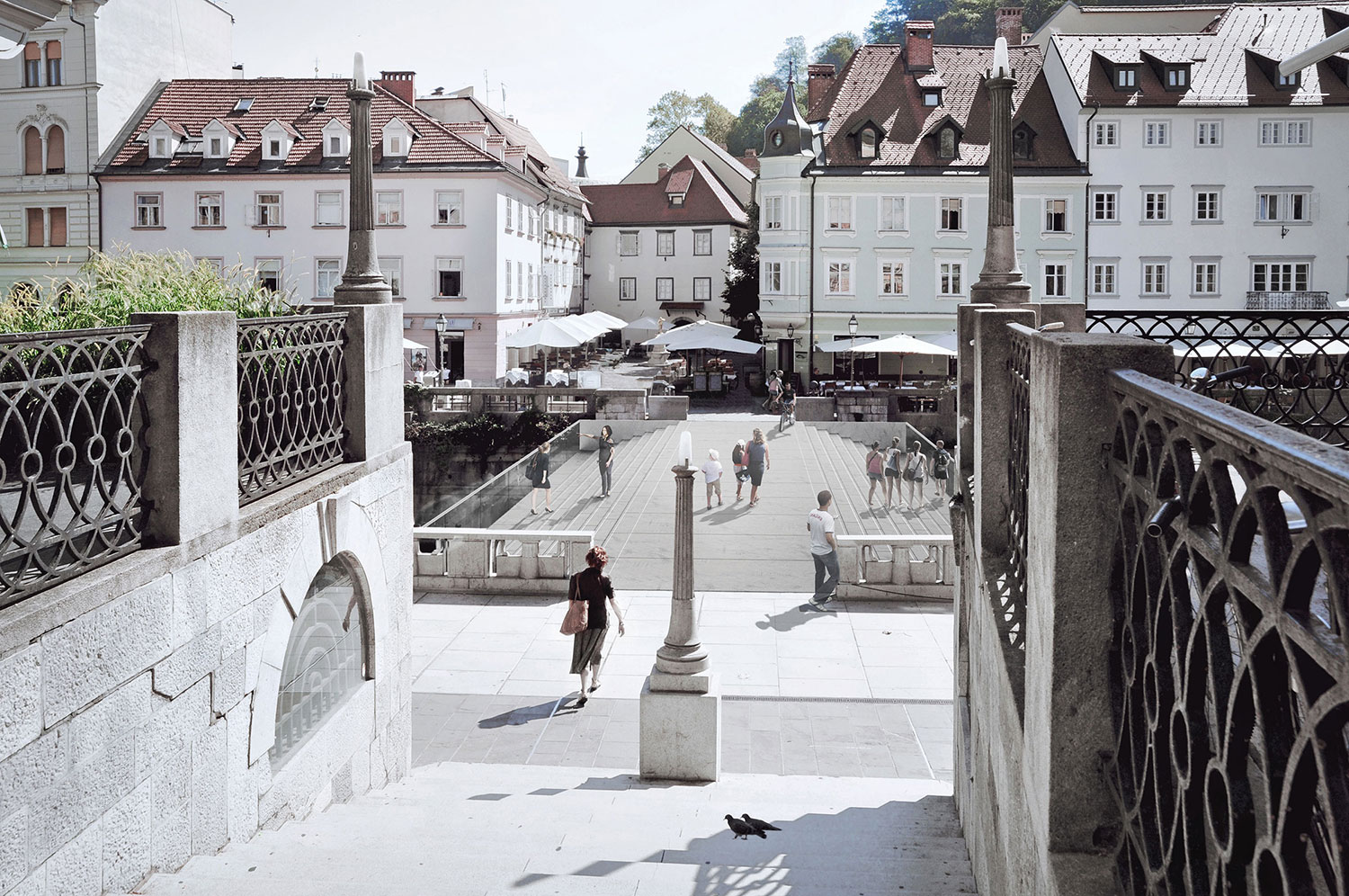 楼梯人行天桥丨斯洛文尼亚-4