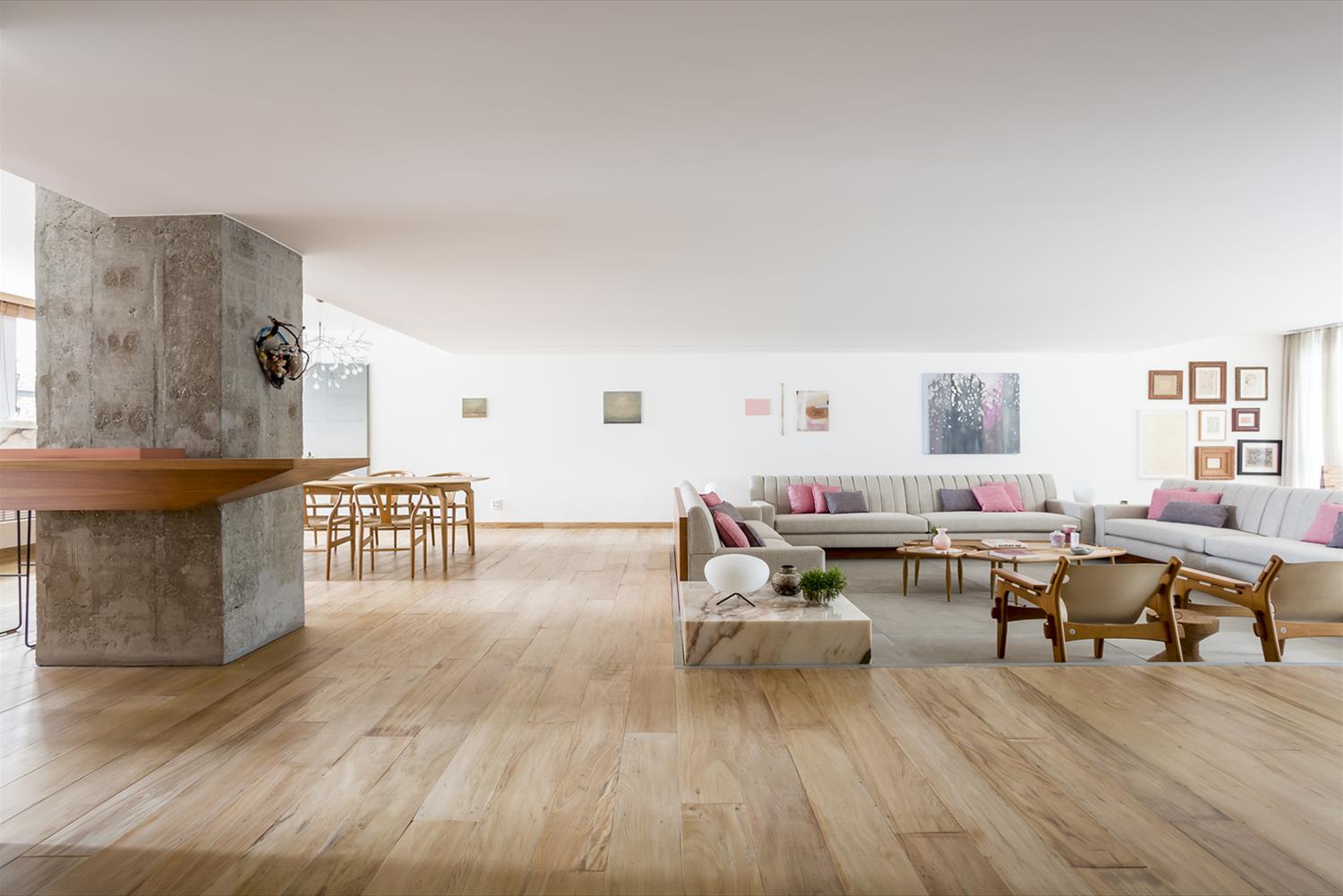 巴西 VLP 公寓 | 木质与石质的完美融合，创新设计引人注目-9