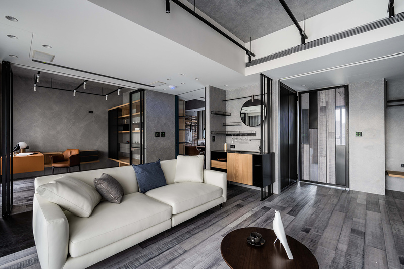 逆时光 | 现代工业风居家设计-6