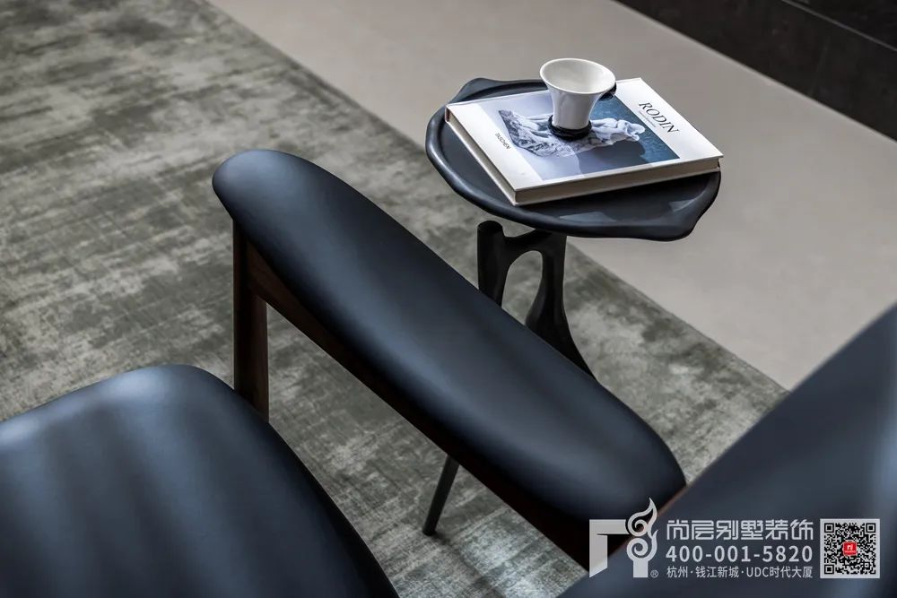 嘉兴宝石公馆现代简约别墅设计丨中国嘉兴丨杭州尚层装饰-17