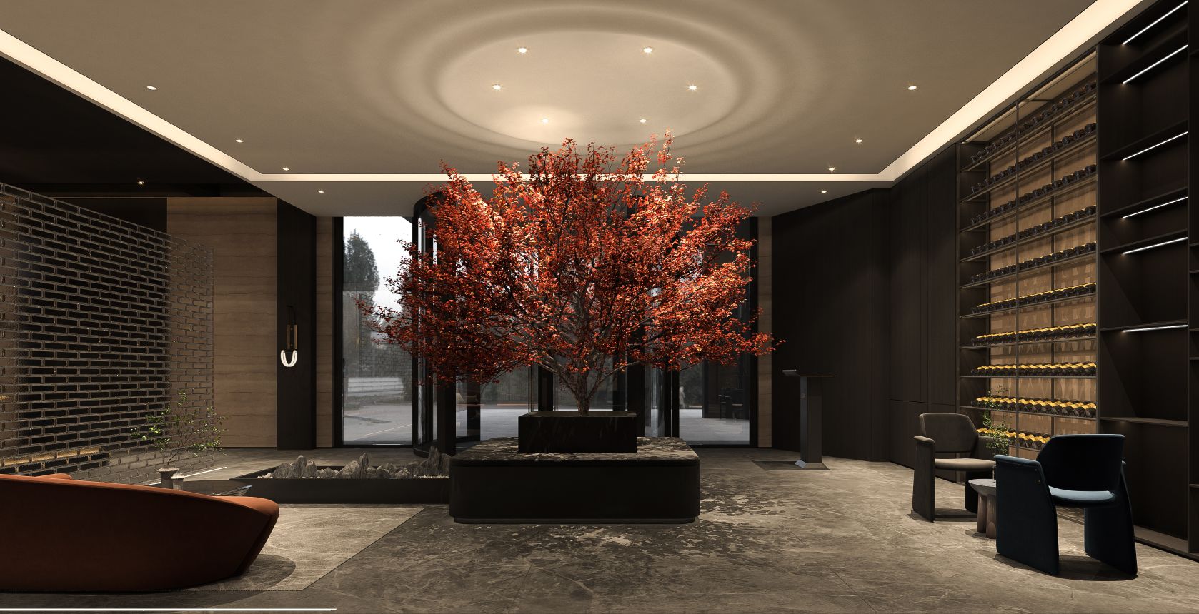 酒店-大厅效果图-1