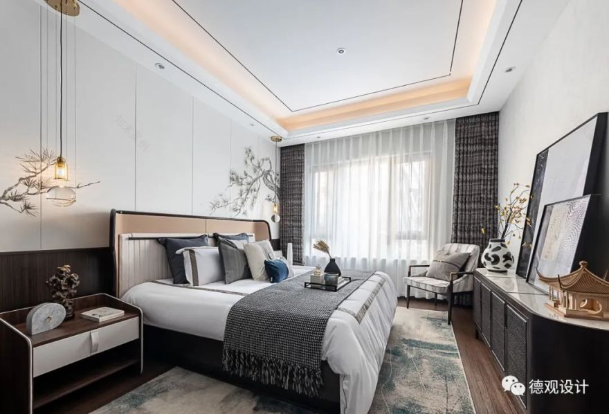 德观设计 | 兴华尚都国际样板间 | 惊艳橙光,写意人文东方-49