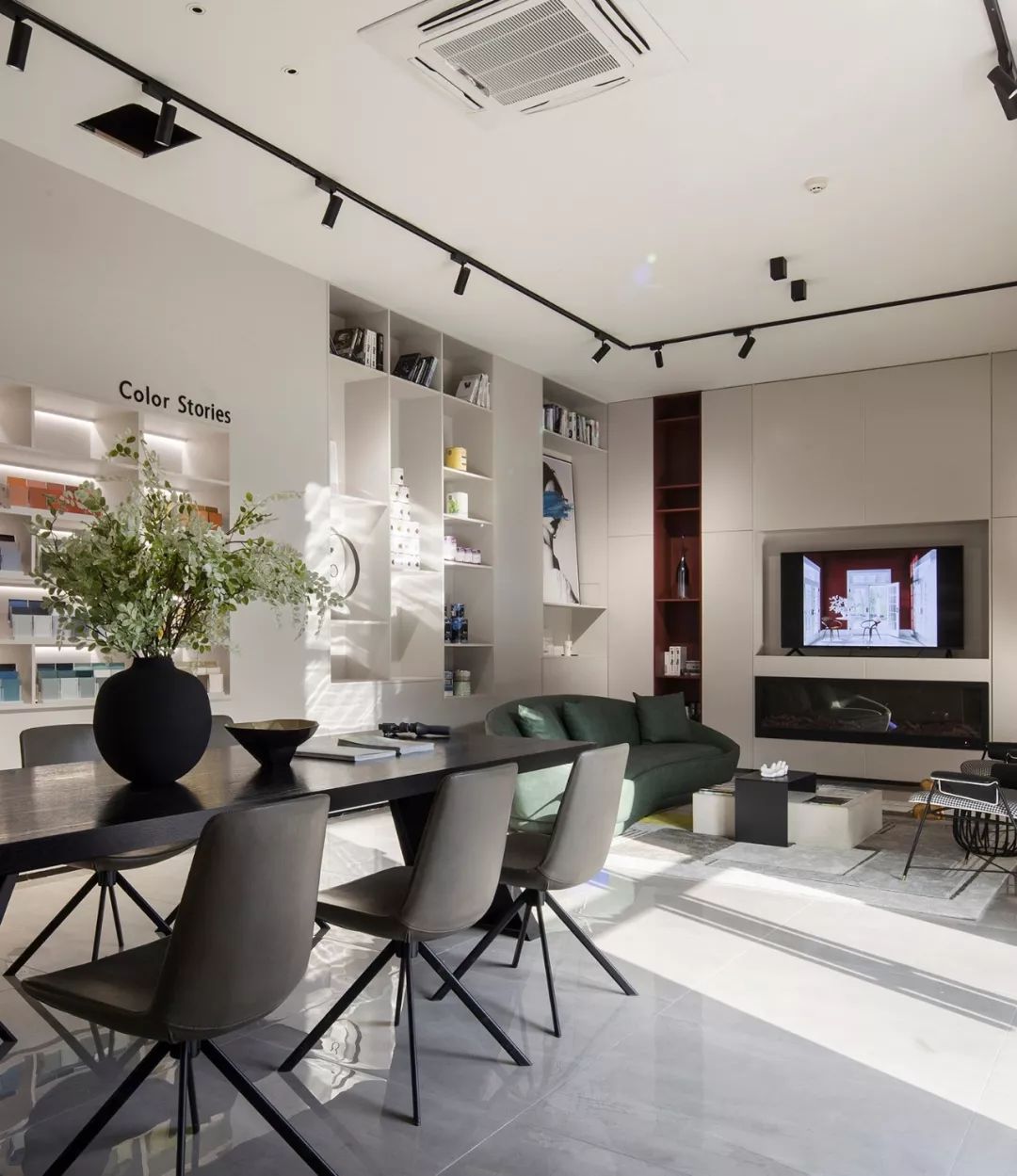 60 平米绍兴本杰明摩尔店，洛戈软装陈设打造空间榜样-26