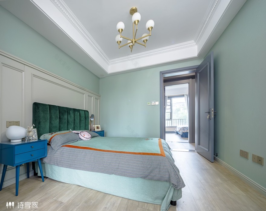 240㎡万科金域蓝湾现代摩登住宅 诗享家设计-37