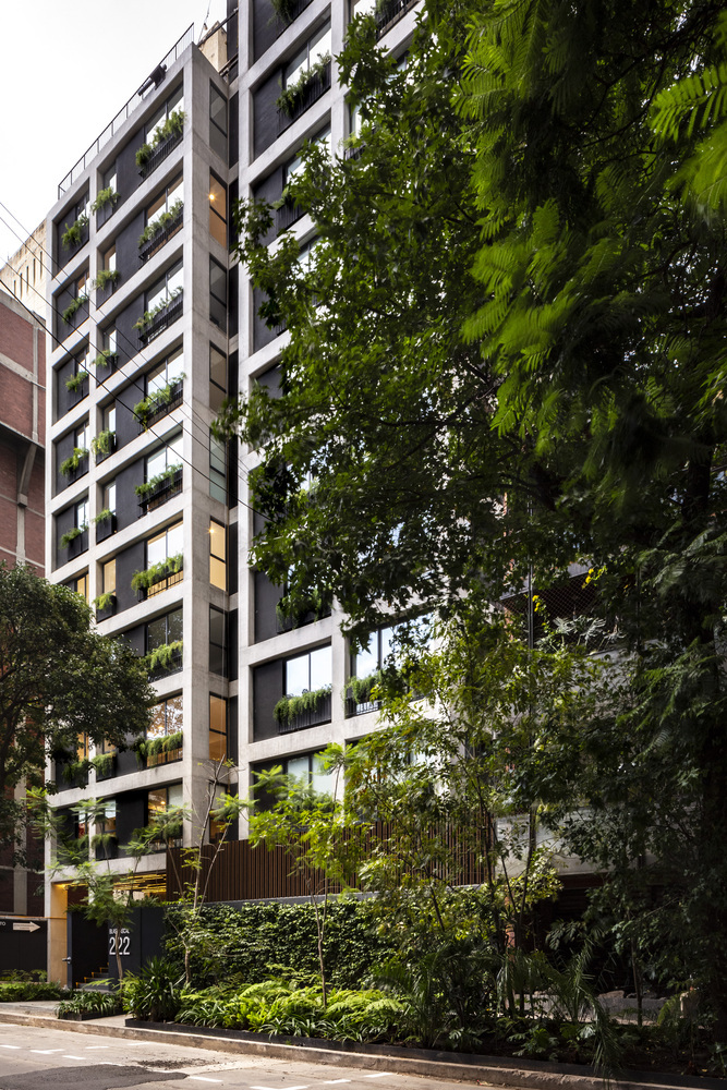 墨西哥城 BP 塔 · 开放,绿色,共享的生活空间-40