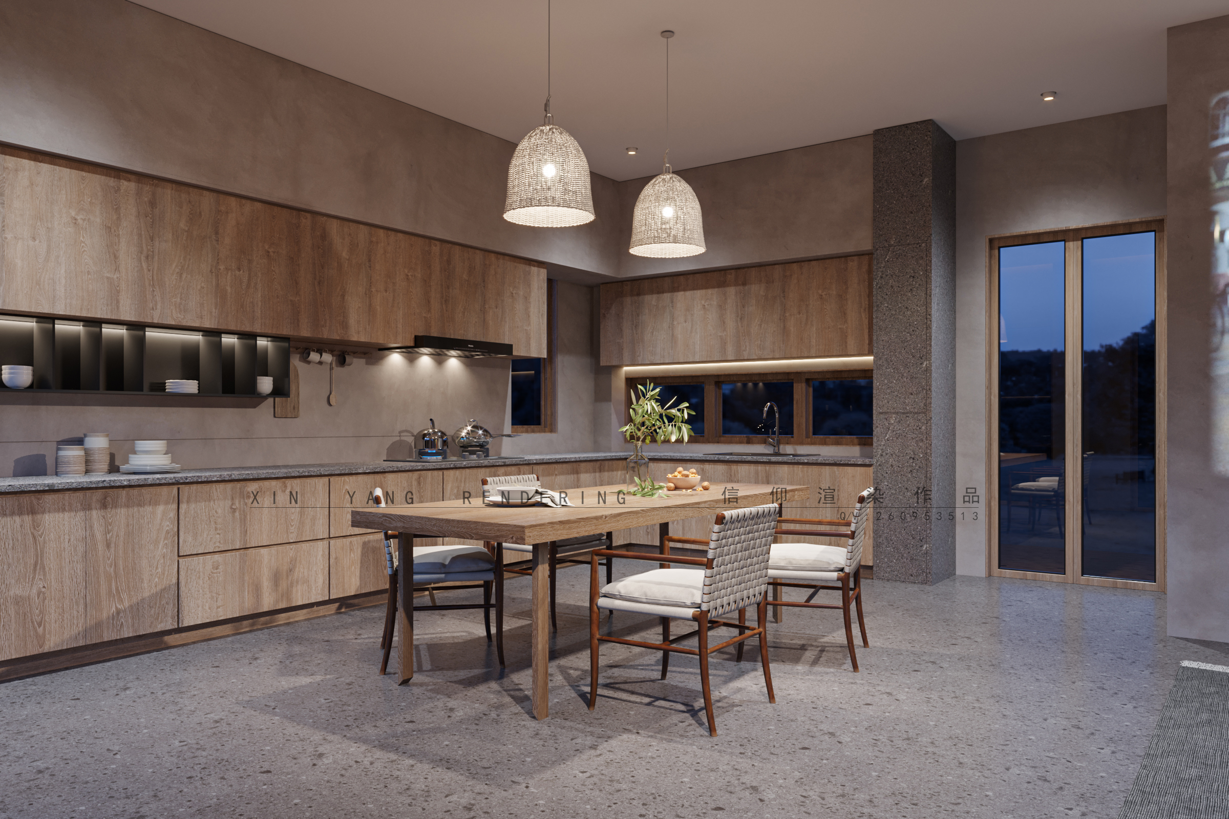 《隐秘》民宿夜景效果，3Dmax 2016 打造梦幻空间-14