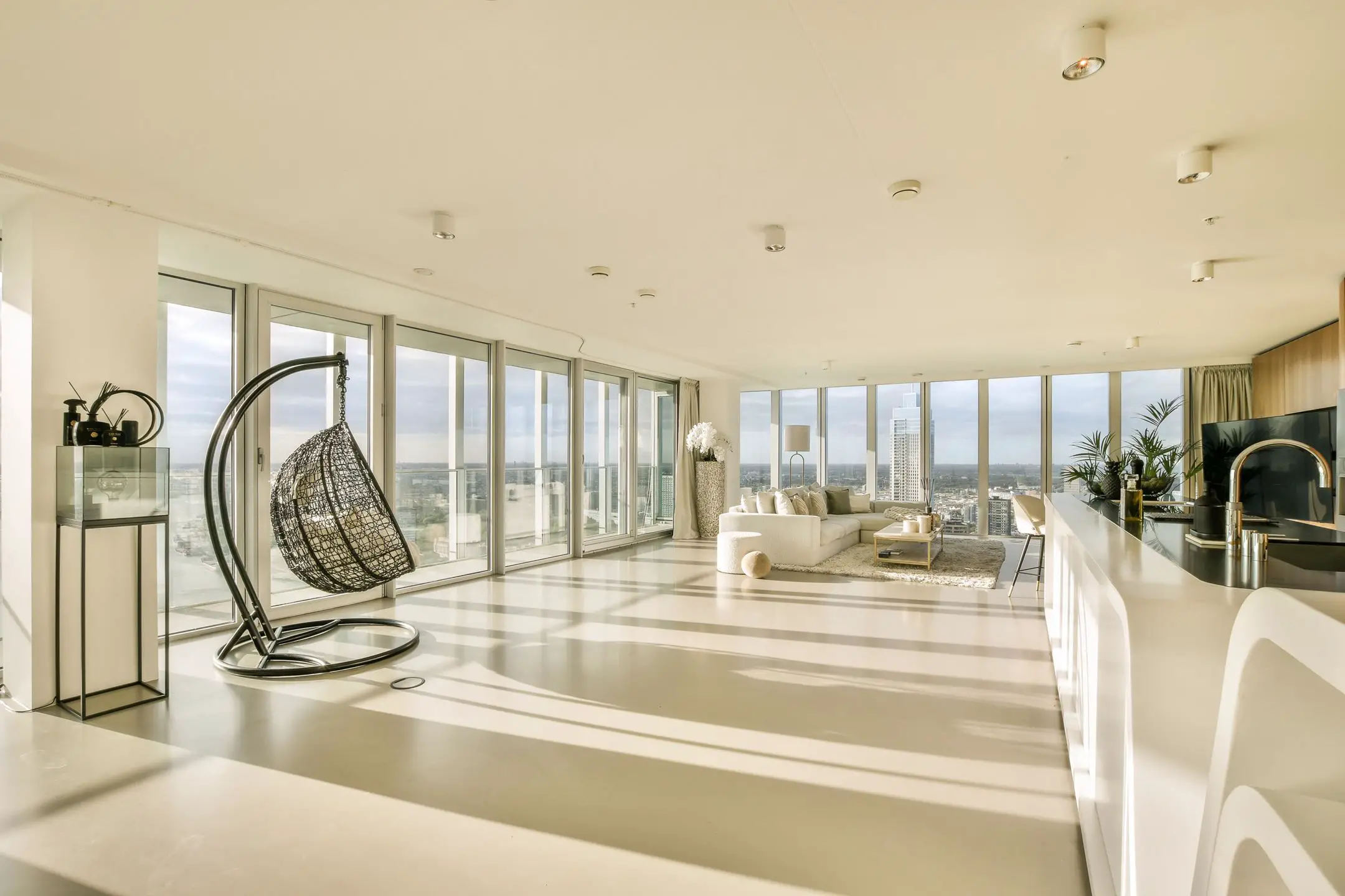 荷兰旋转大厦 | 超现代顶层公寓的惊艳设计-8