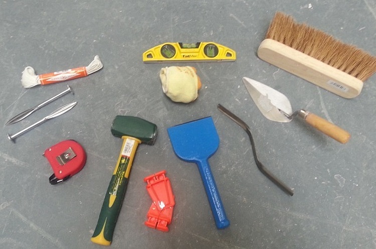 砖砌烧烤炉建造-83