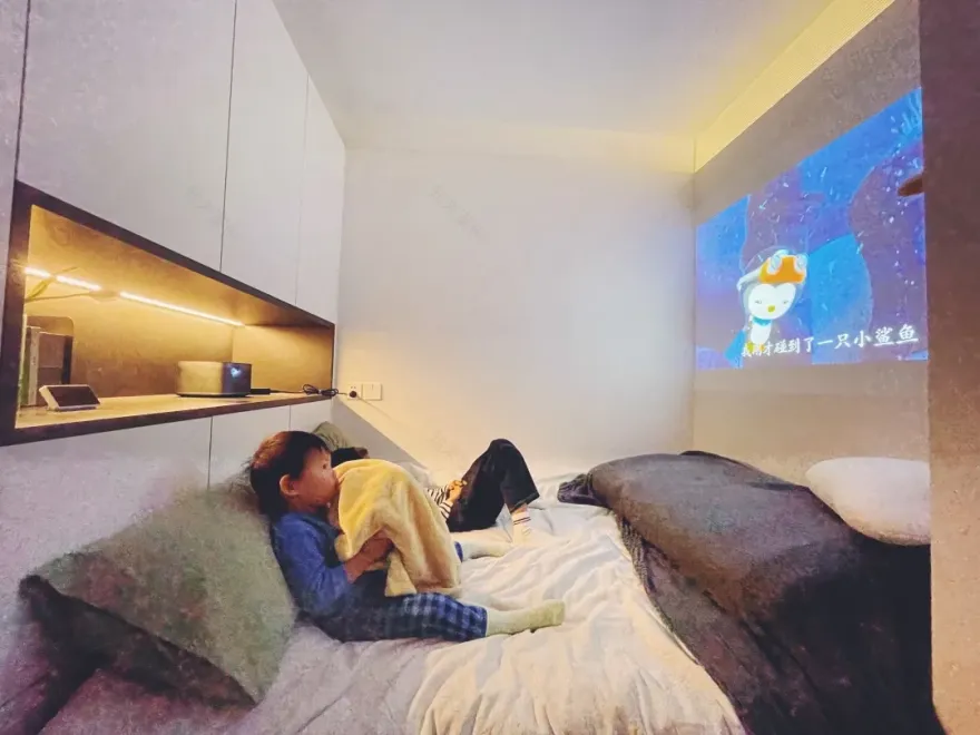 45㎡现代精英家庭居室,收纳空间焕然一新-84