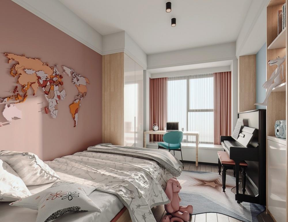 绿色调的温馨家居设计-22