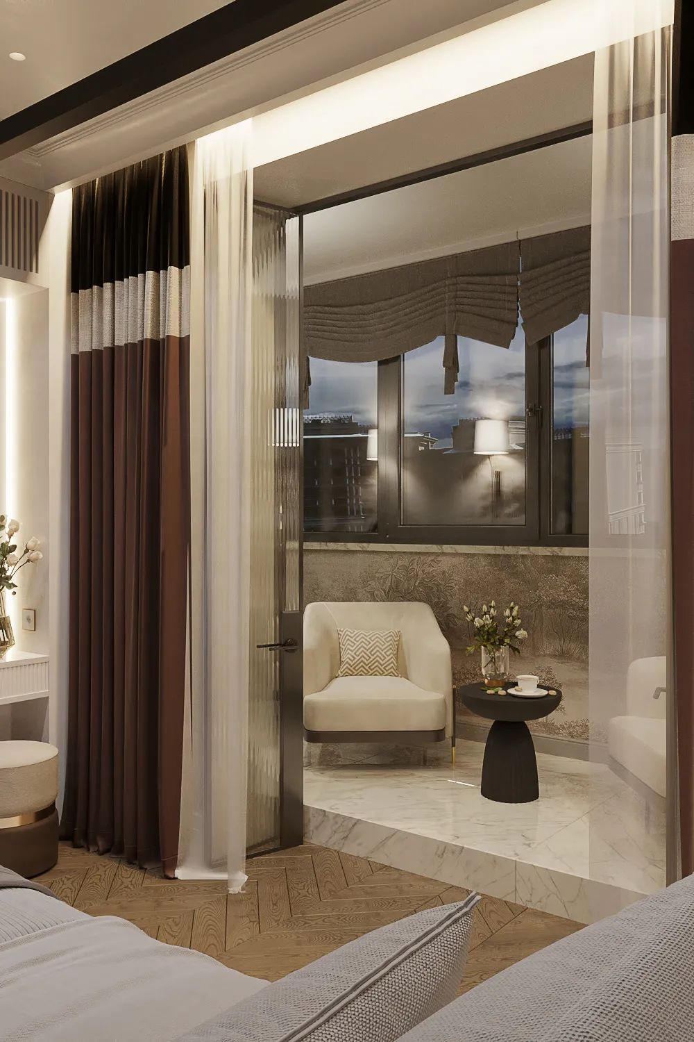 俄罗斯莫斯科 192·4㎡私人豪宅设计丨Julia Design-117