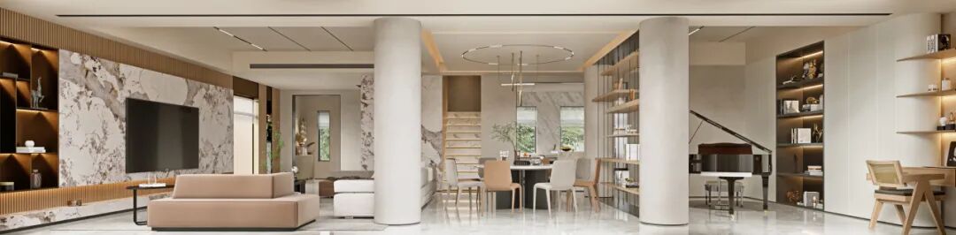 香龙湾|温和有序的家-24