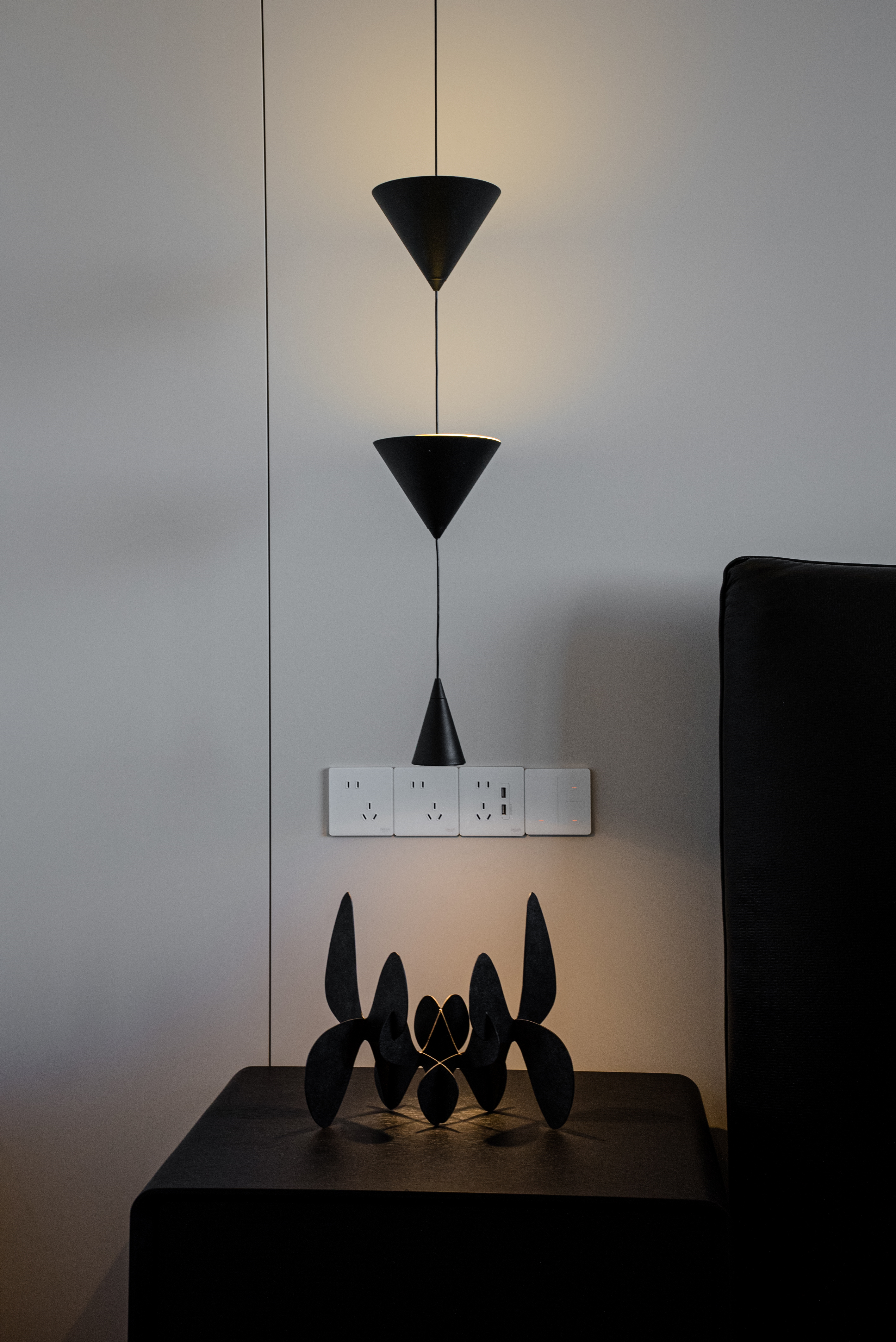 木二设计|298平极简滨江平层-41