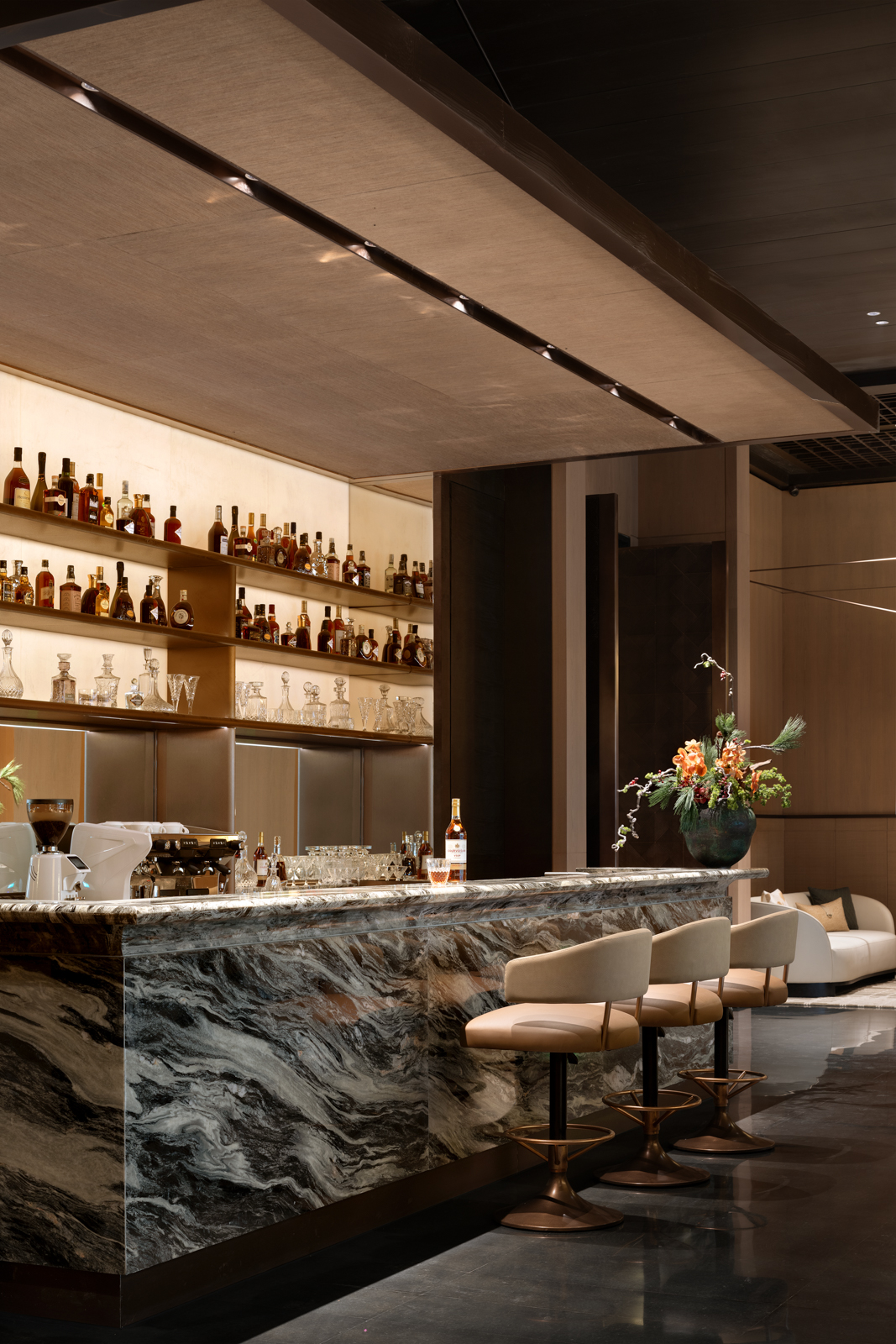 曲江金茂府丨中国西安丨软装SRD丨赛瑞迪普,室内水平线,艺术品他物-35