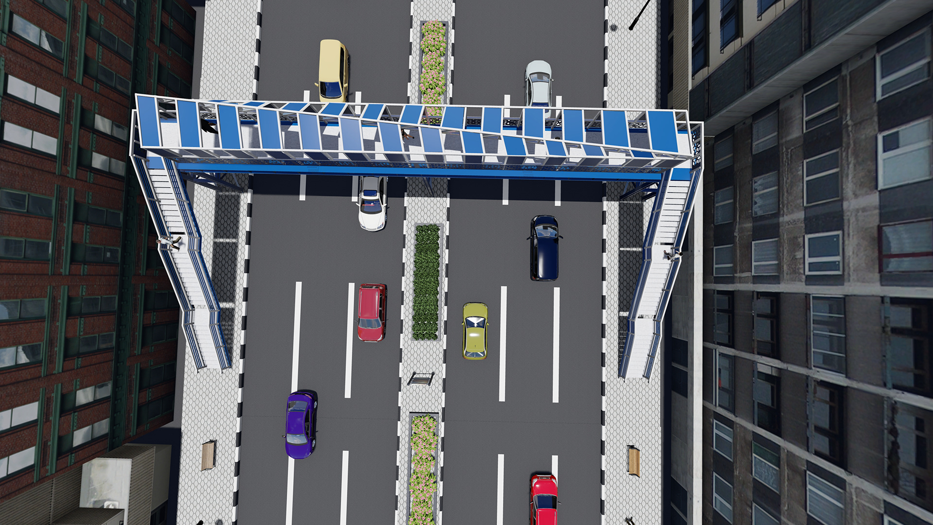 Pedestrian Bridge Design（人行天桥设计）-3