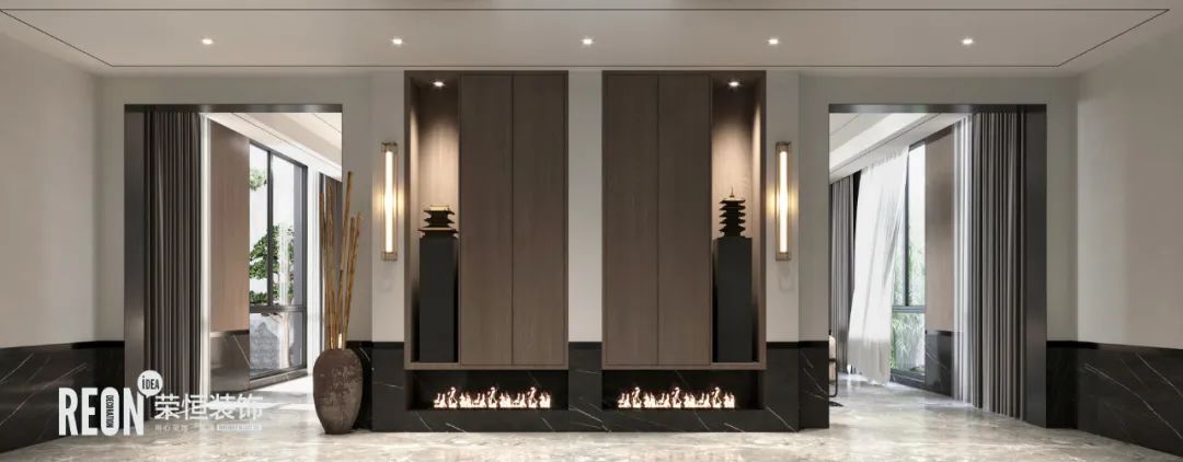 新黄浦花园 860㎡新中式风,演绎古风新魅力-11