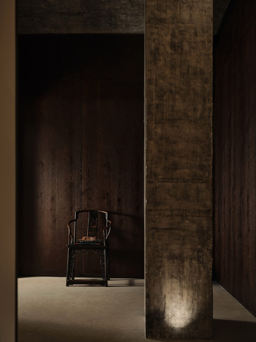 “照青苔”中餐厅丨中国杭州丨八荒设计团队-55