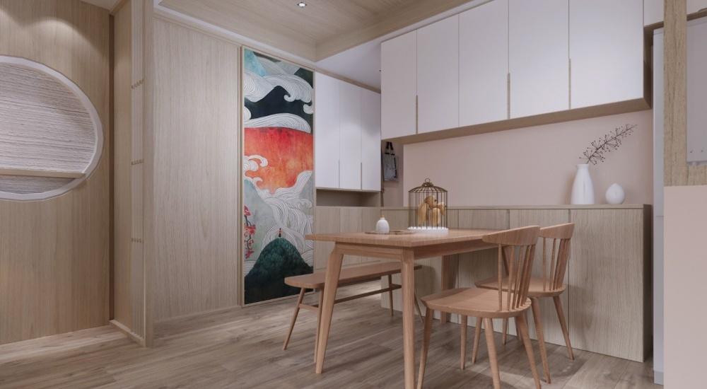 日式风雅居,简约舒适的空间设计-7