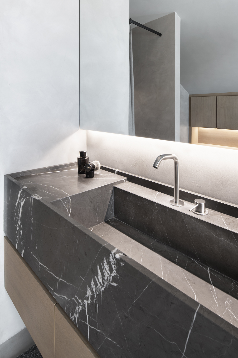 意大利南部河岸的顶层复式公寓-45