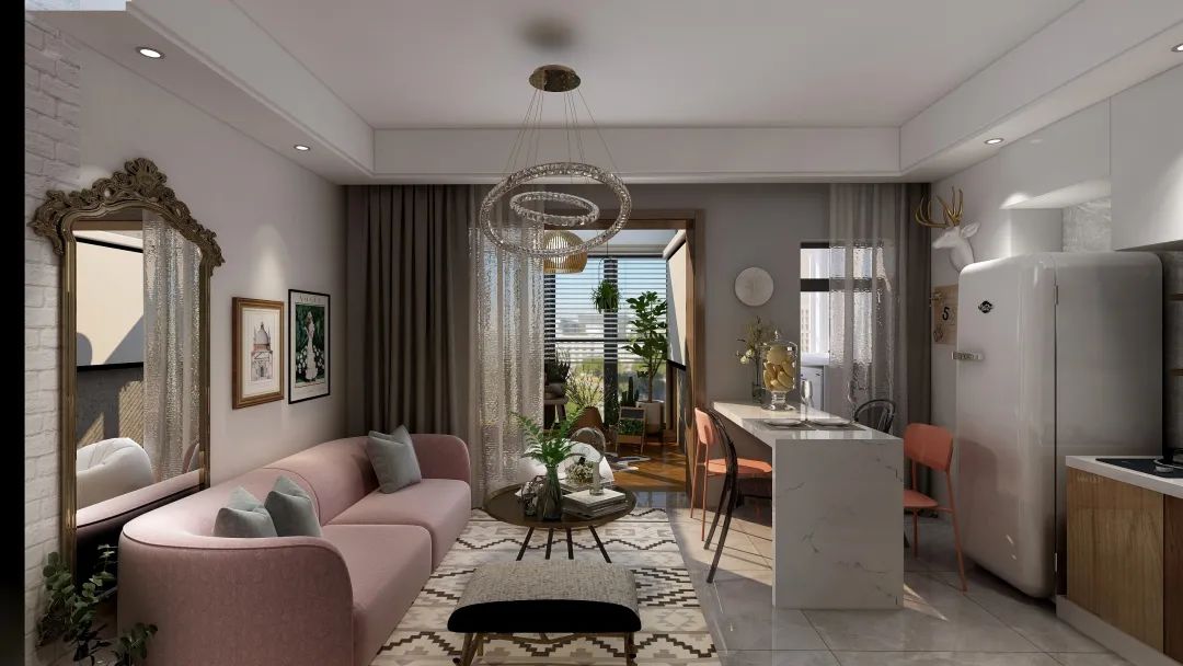 横厅户型的 N 种设计方案-28