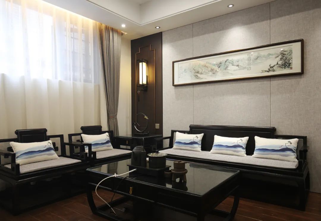 《粟府雅苑》 | 山水元素隐性演变，营造静谧雅致生活空间-23