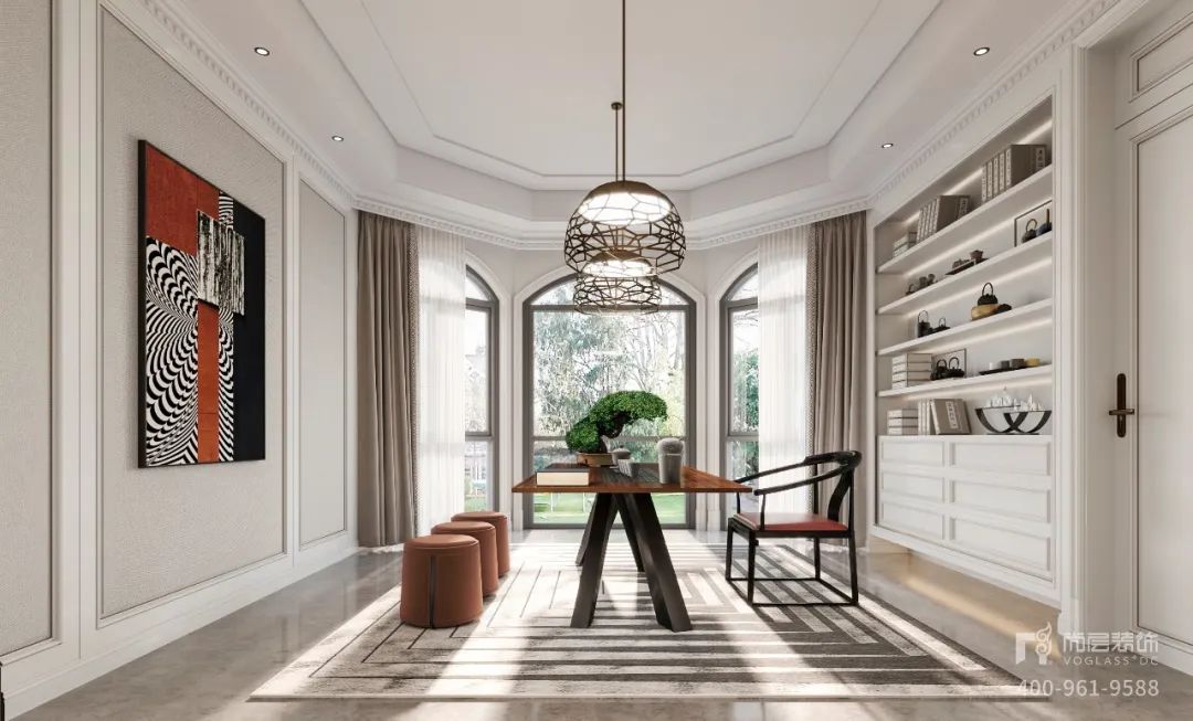 尚层装饰陈洪兵 | 自由精神世界的尊雅别墅设计-19