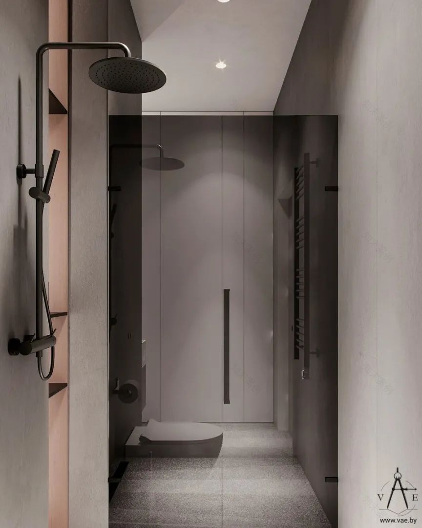 明斯克 LCD“Mayak”90㎡现代雅居,绿色木色添温馨-100