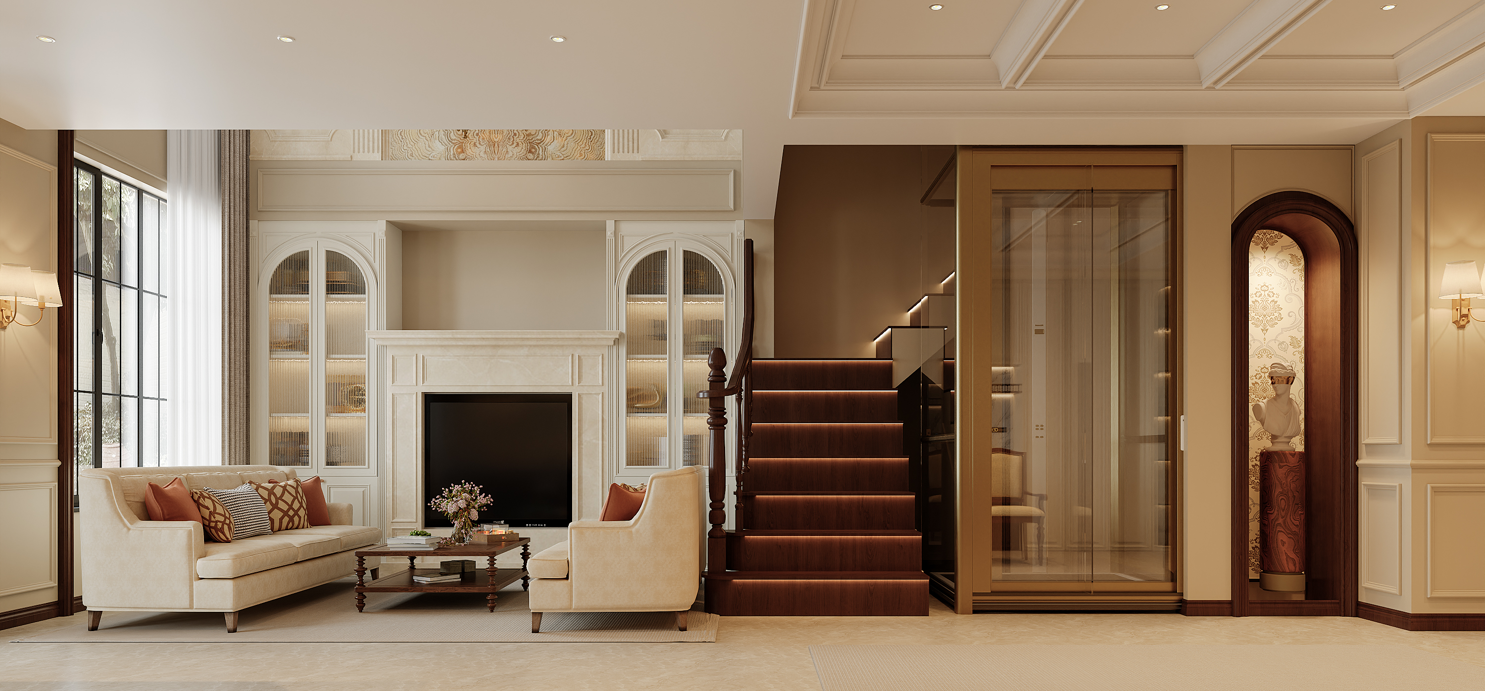 美式效果图案例-7